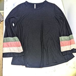 Now N Forever Blouse / Flare Sleeved Top